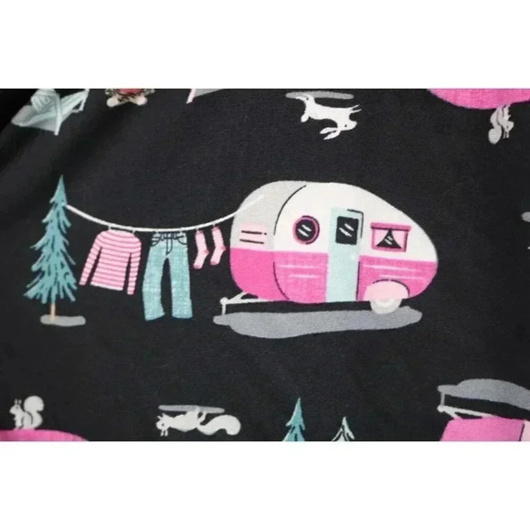 Joyspun Women's Pajama Set-Size XL-Campers-Shorts - Picture 8 of 9